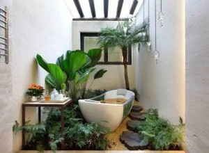 洗手間種滿植物是什么感覺？ (25)