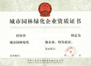 資質證書