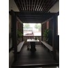 塑木地板外墻棧道涼亭護(hù)欄花箱垃圾箱